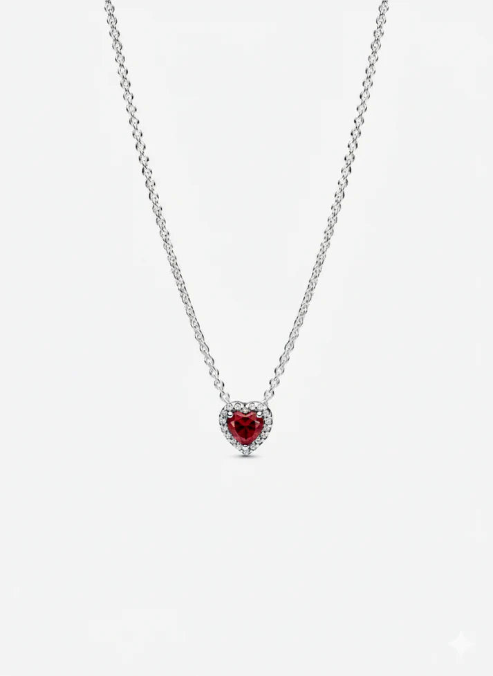 Collar Corazón en Relieve